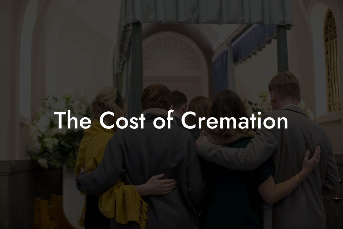 The Cost of Cremation