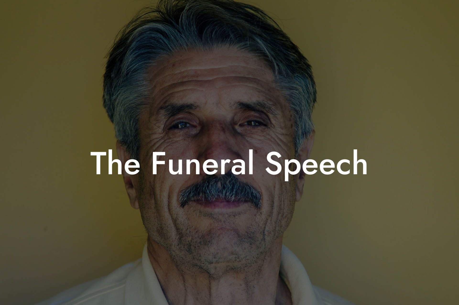 The Funeral Speech
