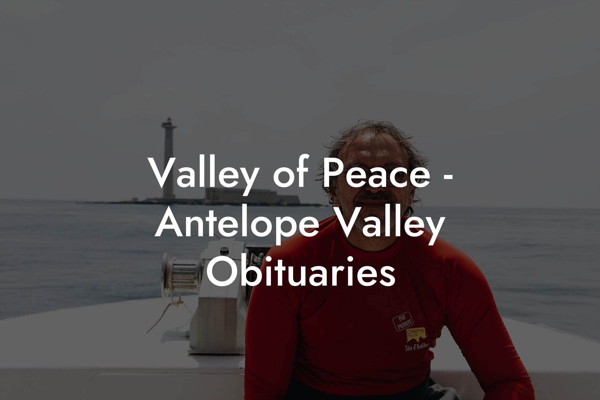 Valley of Peace - Antelope Valley Obituaries