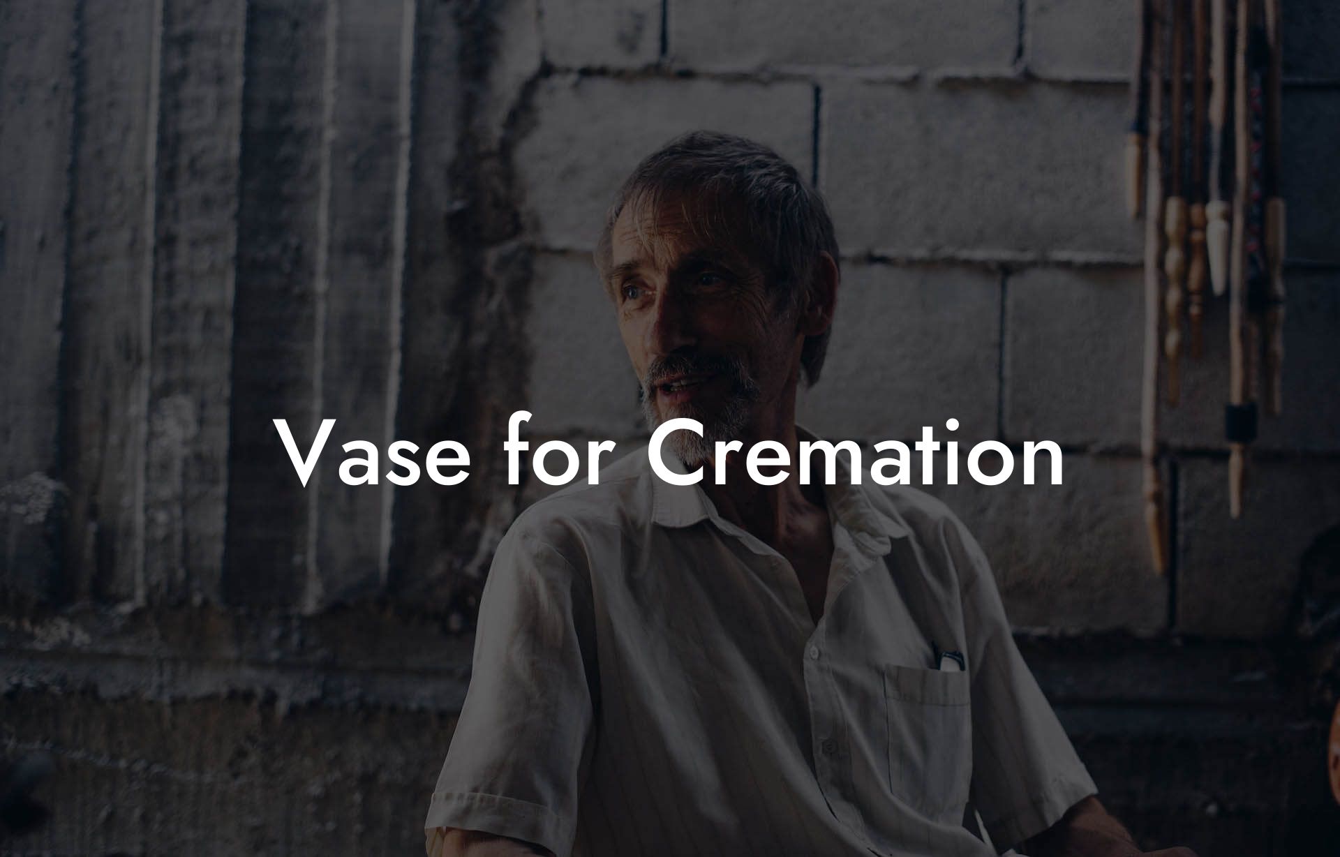 Vase for Cremation