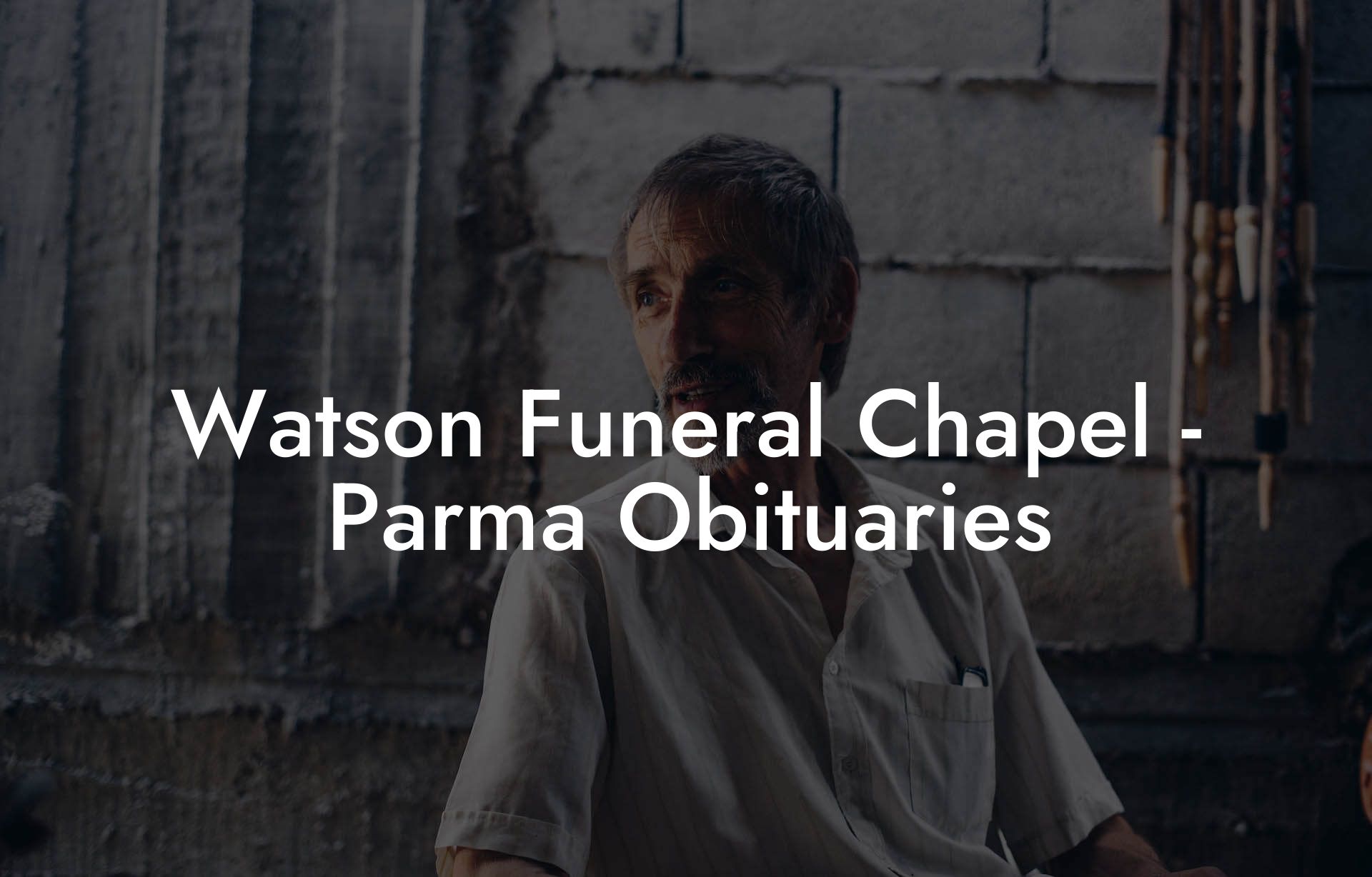 Watson Funeral Chapel - Parma Obituaries