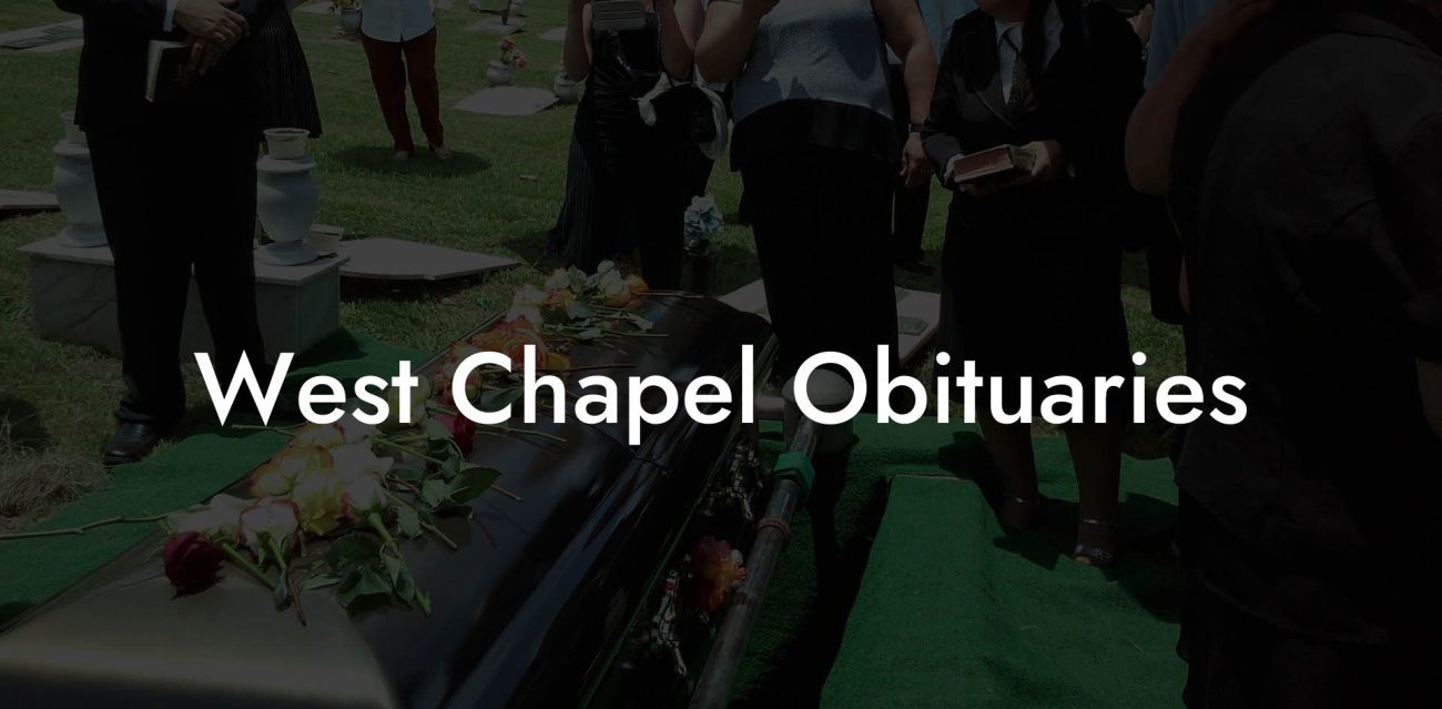 West Chapel Obituaries