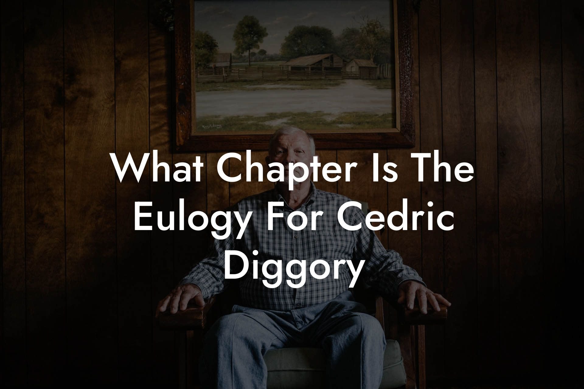 What Chapter Is The Eulogy For Cedric Diggory