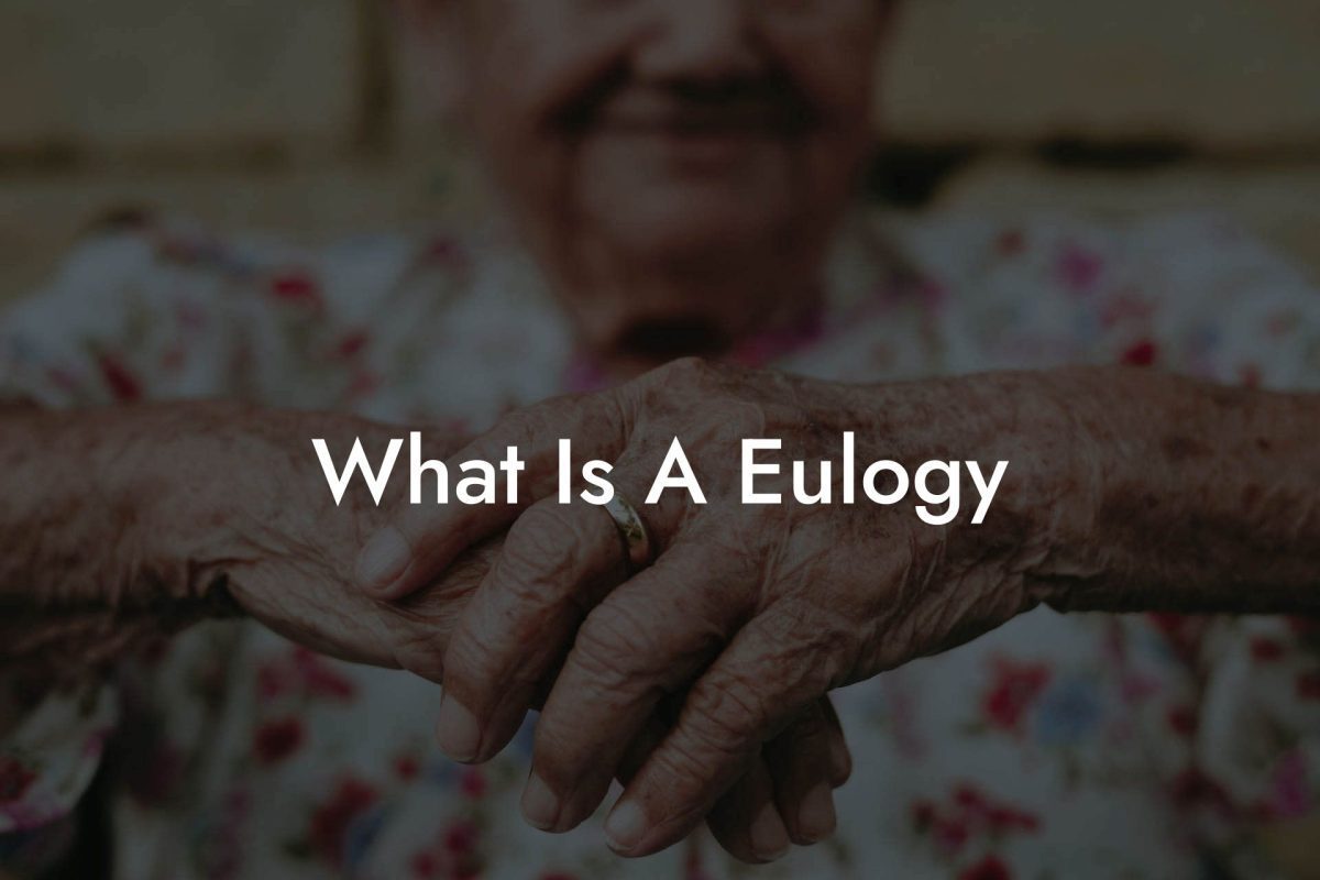 What is a Eulogy?