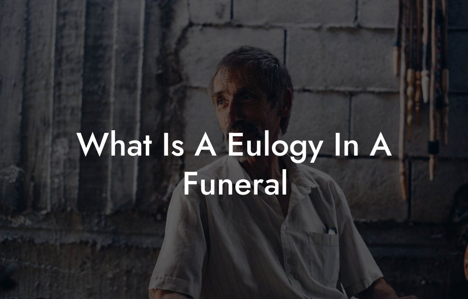 What Is A Eulogy In A Funeral Eulogy Assistant