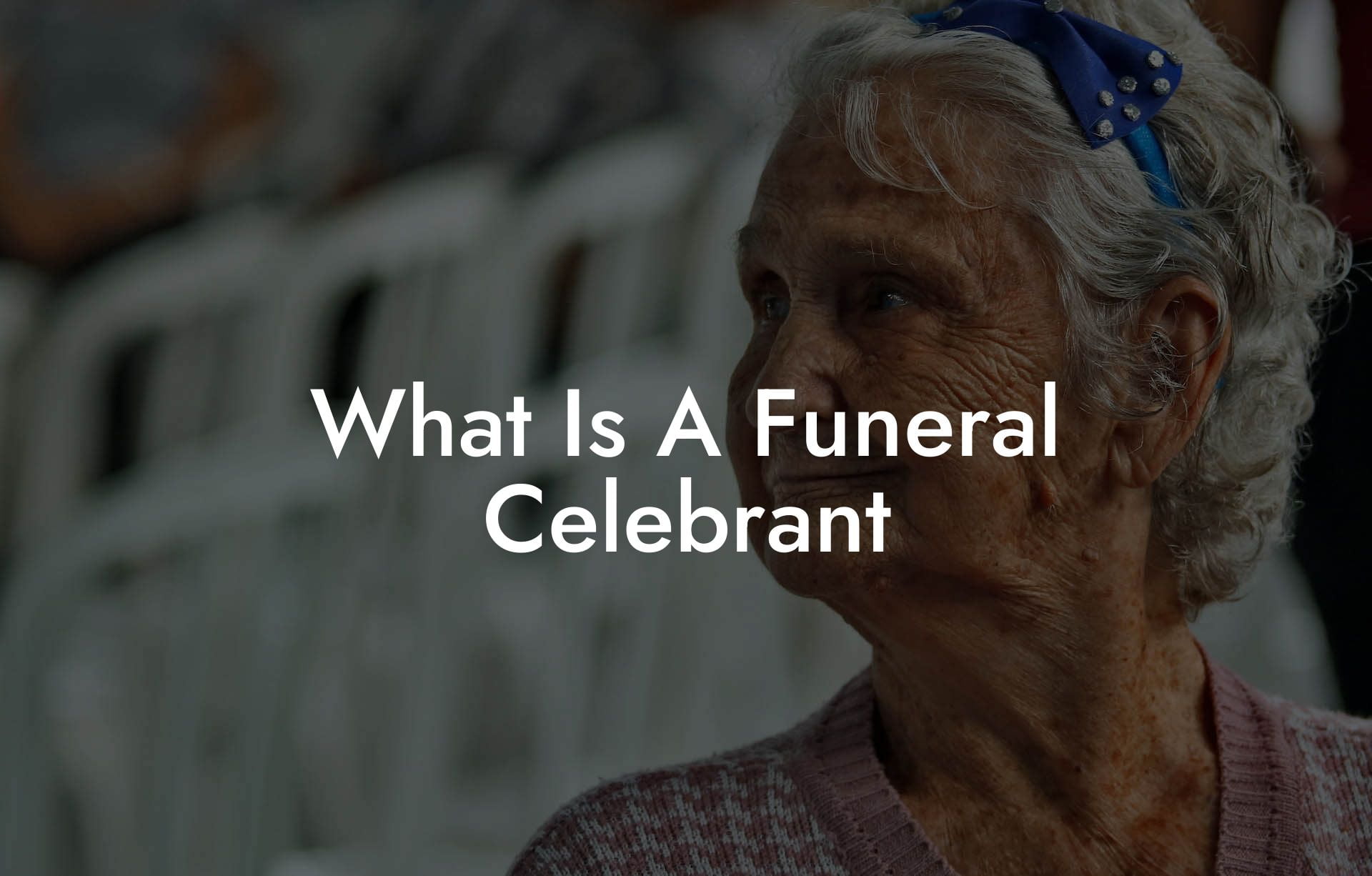 What Is A Funeral Celebrant