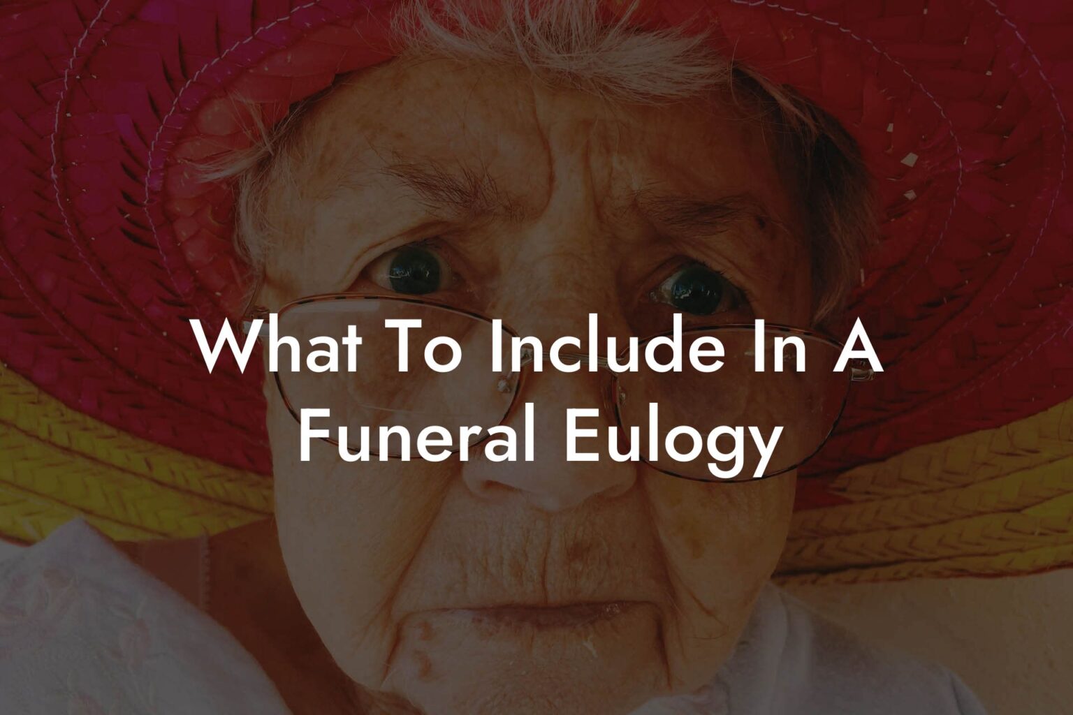 What To Include In A Funeral Eulogy Eulogy Assistant
