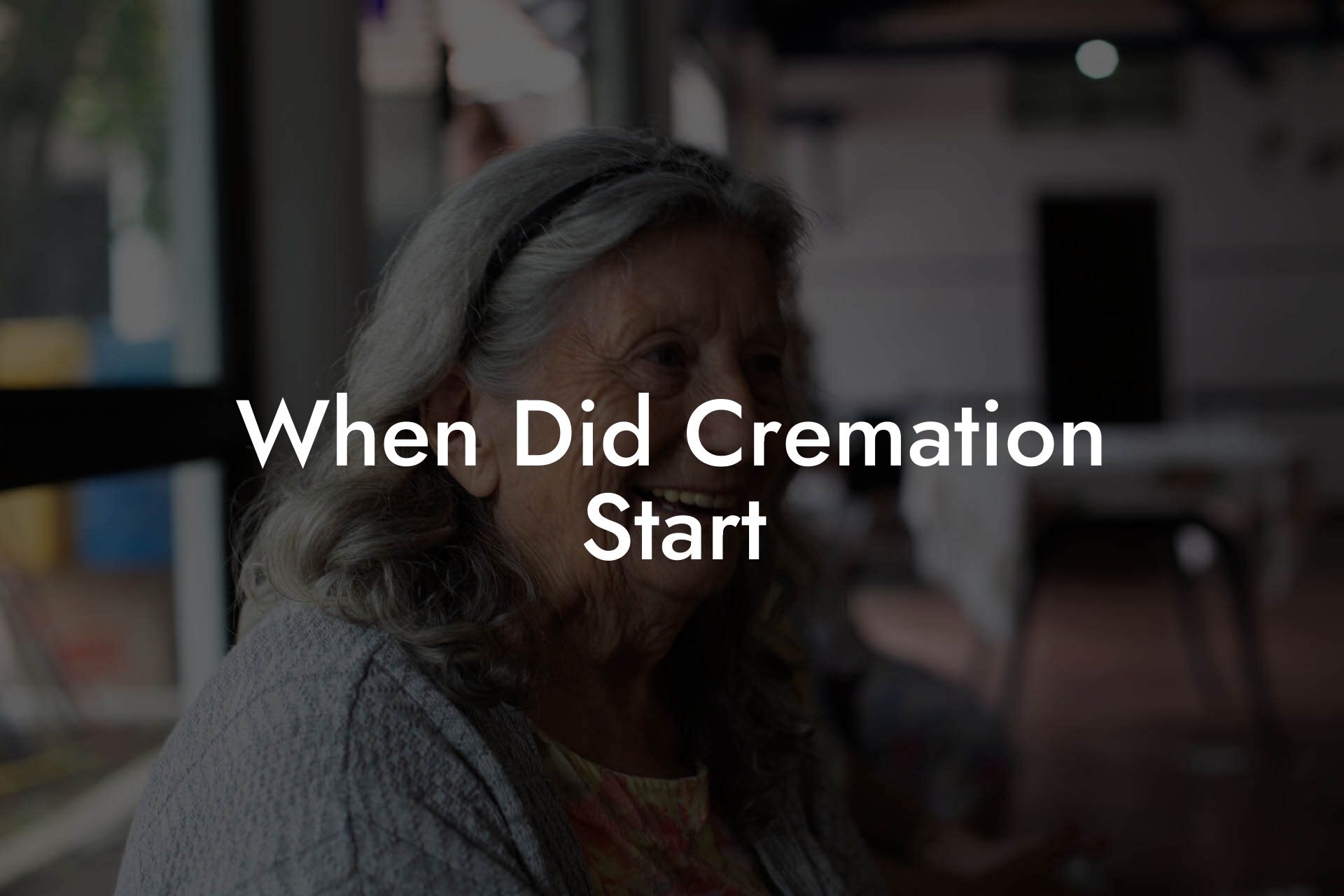 When Did Cremation Start