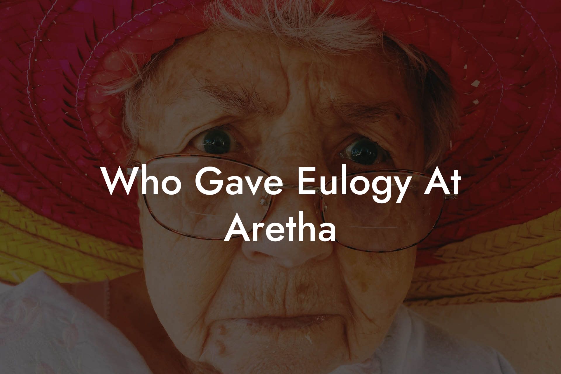 Who Gave Eulogy At Aretha