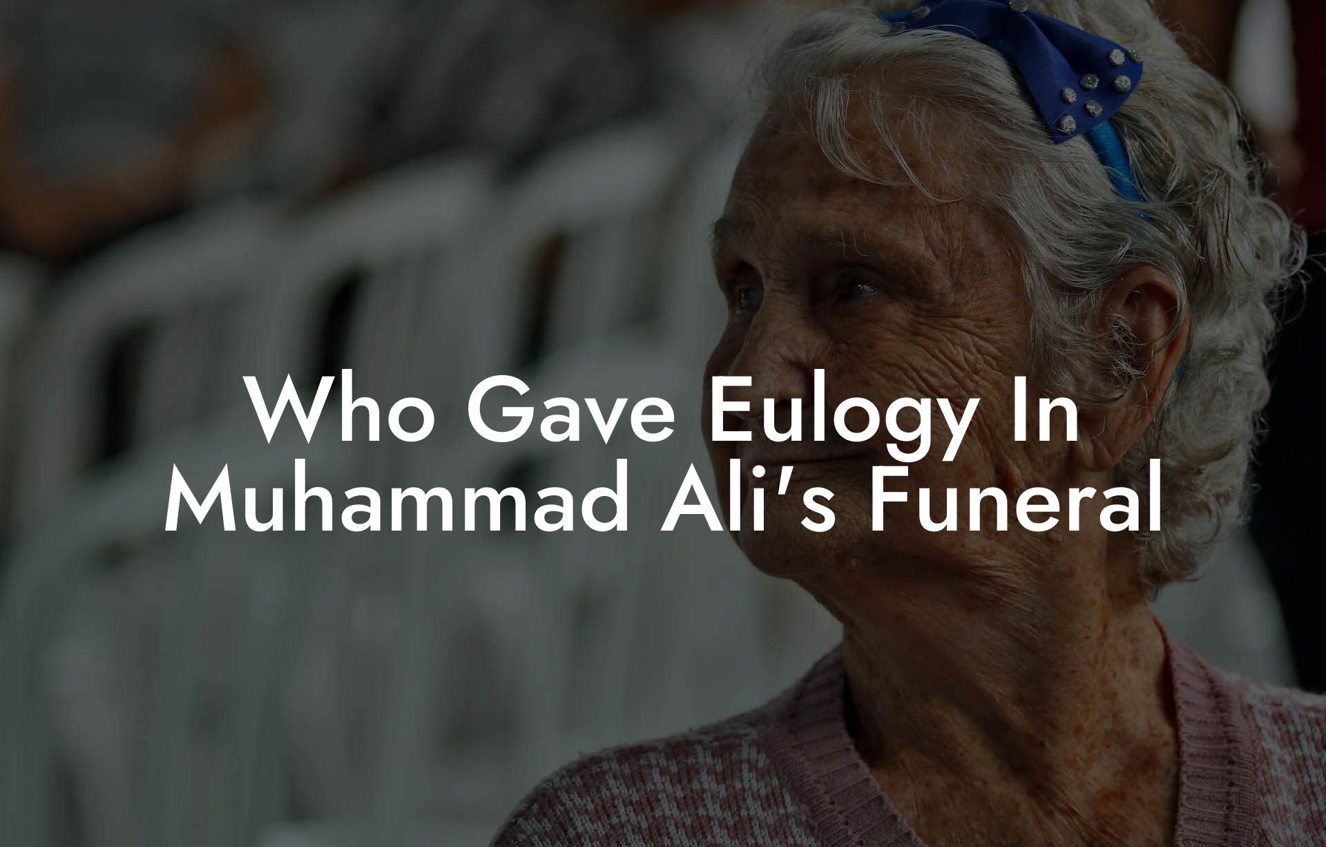 Who Gave Eulogy In Muhammad Ali's Funeral
