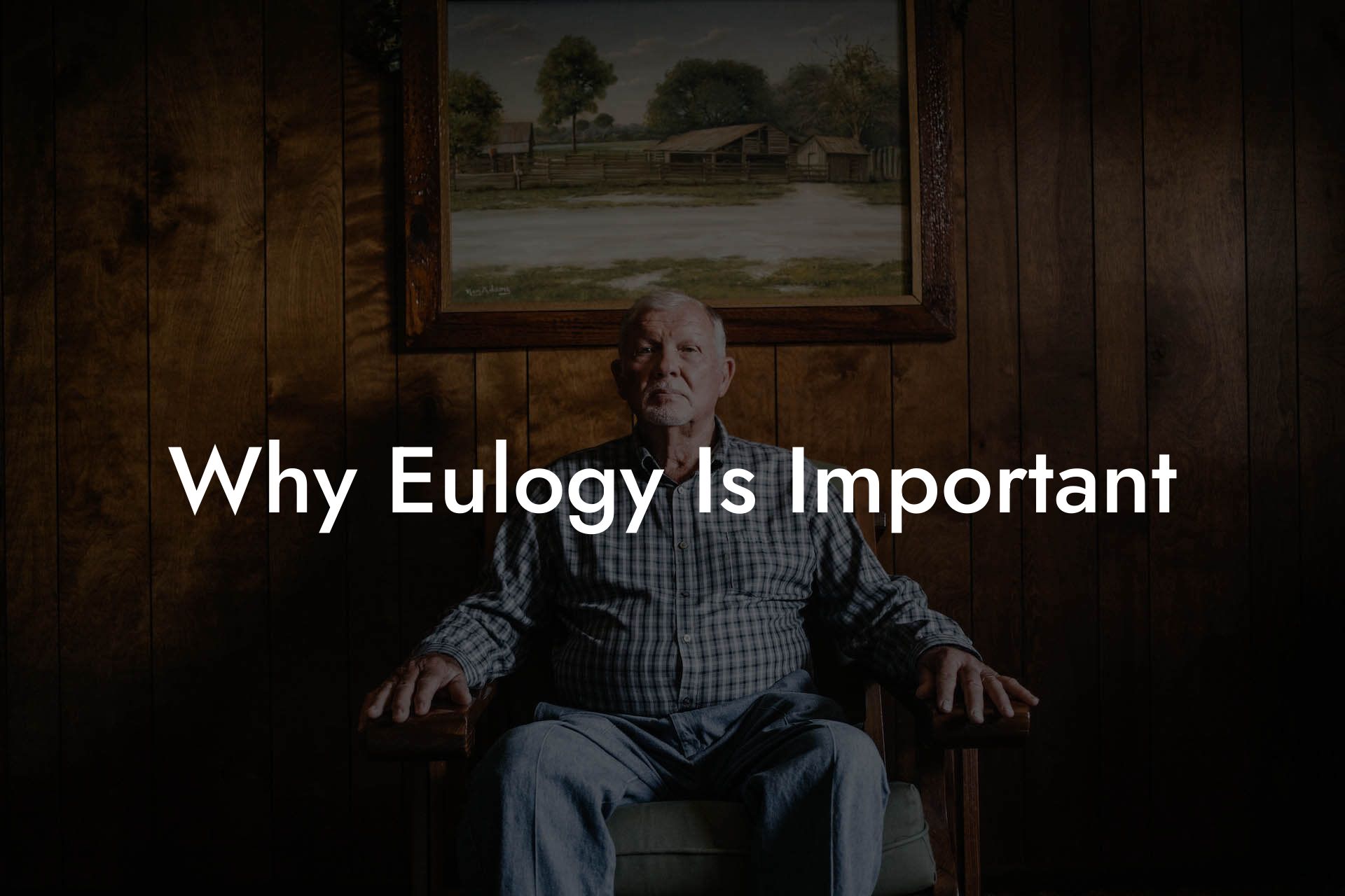 Why Eulogy Is Important