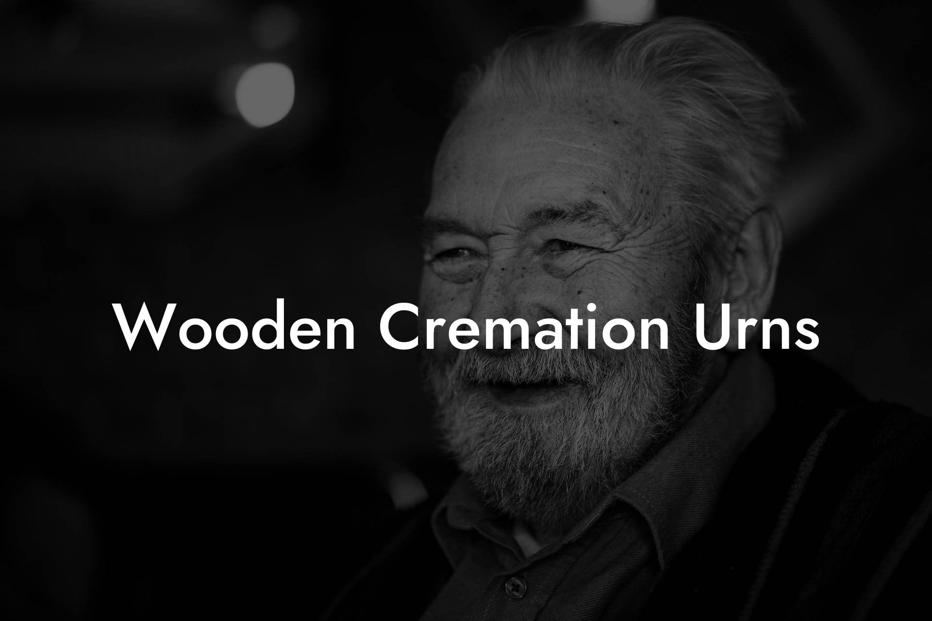Wooden Cremation Urns