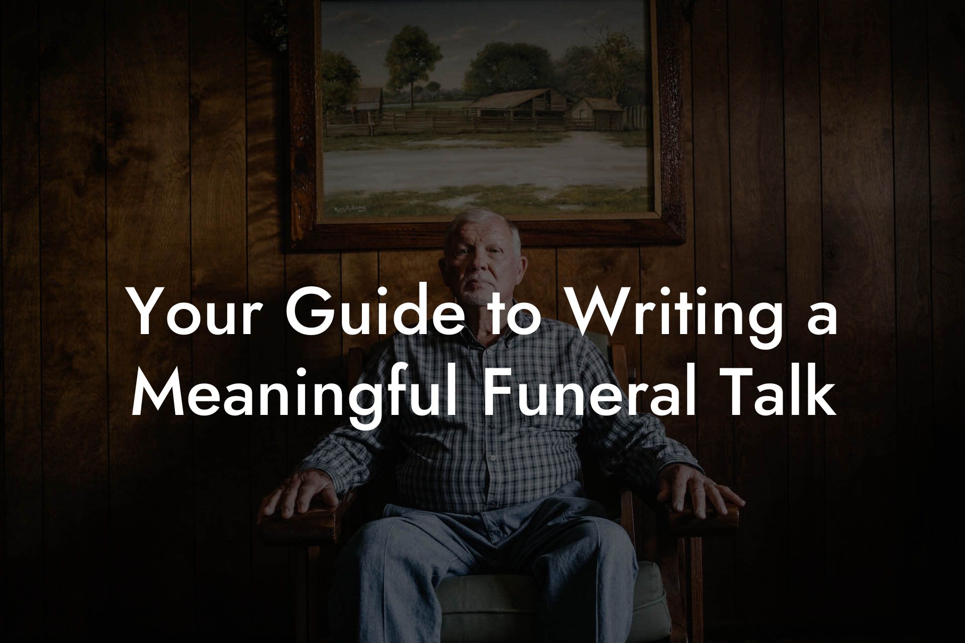 Your Guide to Writing a Meaningful Funeral Talk