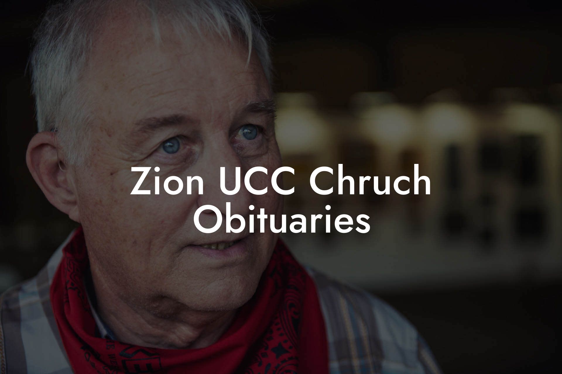 Zion UCC Chruch Obituaries